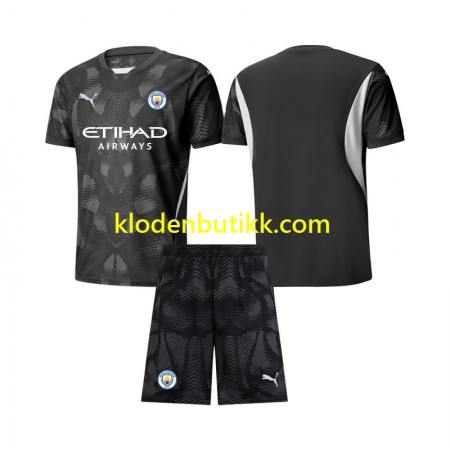 Manchester City Keeper Barn Fjerde Fotballdrakt 2024/25 Kortermet